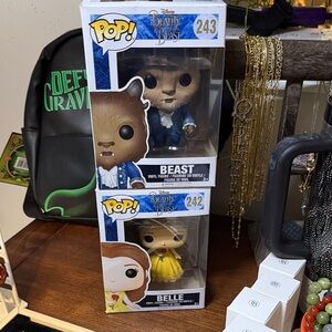 Funko Pop! Beauty and the Beast Set - Beast and Belle